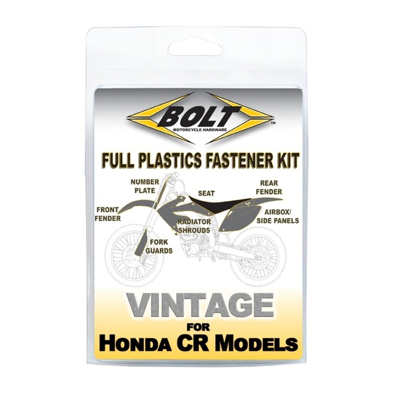 BOLT BODY WORK FASTENER KIT HON CR125 85-90 CR250/500 85-89
