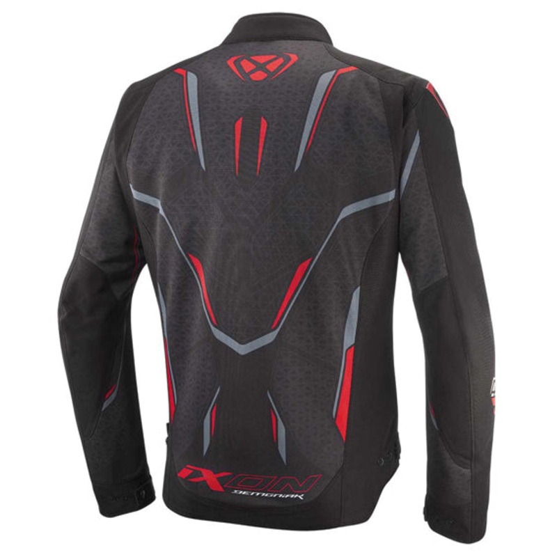 Ixon DEMONIAK Jacket Blk/Red - Sport Textile