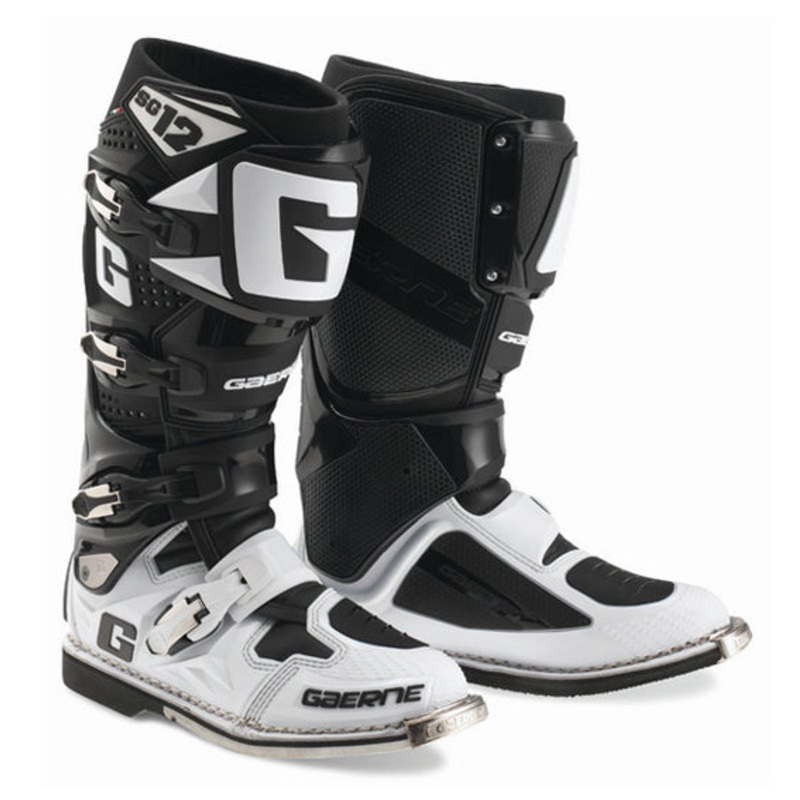 Gaerne SG12 Black/White - MX