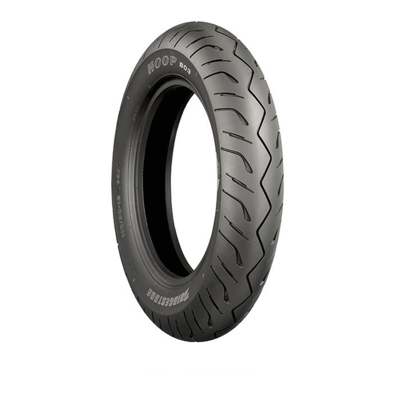 Bridgestone B03 Hoop 120/80-14 Front Scooter Tubeless Tyre