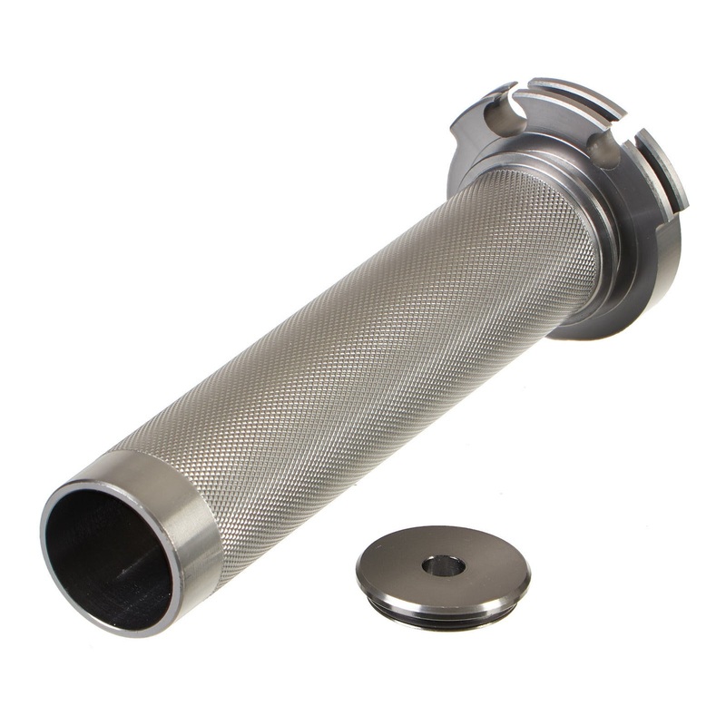 Zeta Aluminium Quick-turn Throttle Tube - Kawasaki / Suzuki / Yamaha