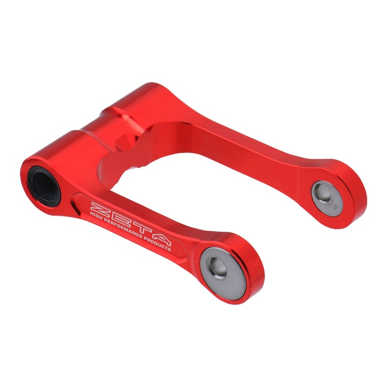 Zeta RSL-Adjustable Linkage Honda CRF250L '21- - Red