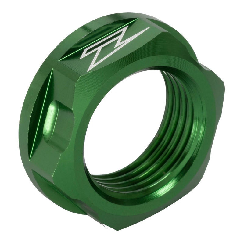 Zeta Axle Nut M18X24-P1.5 H9 - Green
