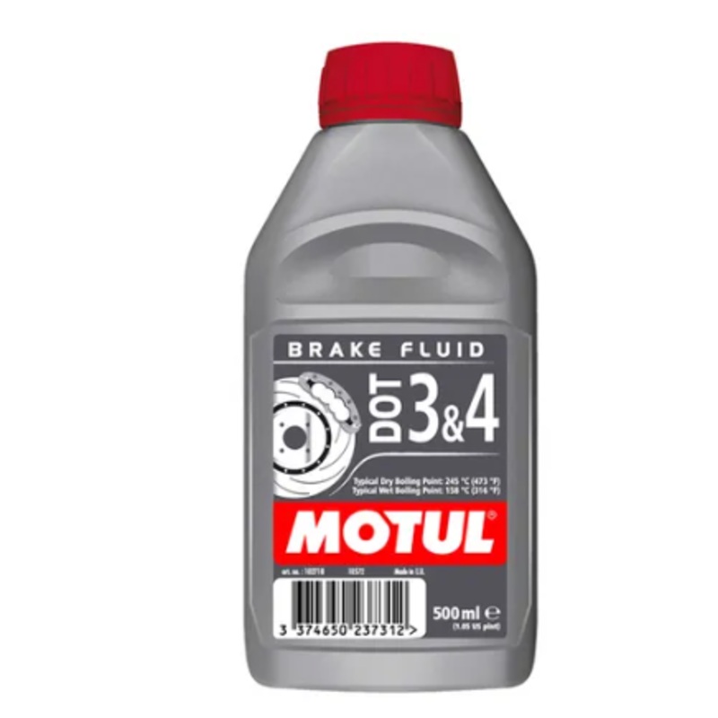MOTUL DOT 3&4 BRAKE FLUID 0.500L