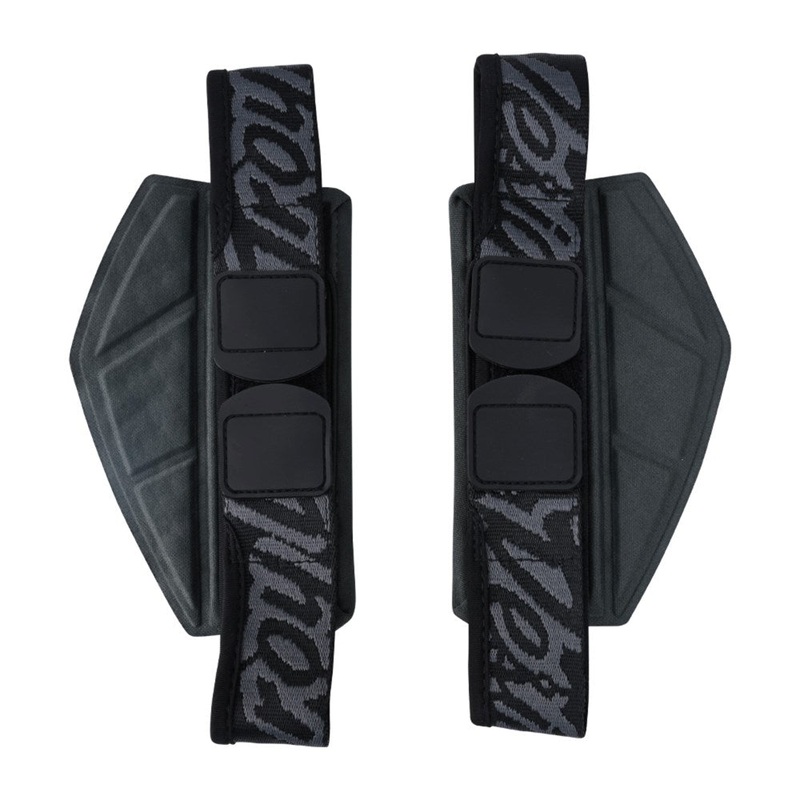 ROCKFIGHT REPLACEMENT SHOULDER STRAPS BLACK XS/SM