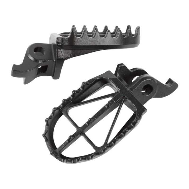 DRC WIDE FOOT PEGS CRMO U-WIDE KX250F/450F'09-