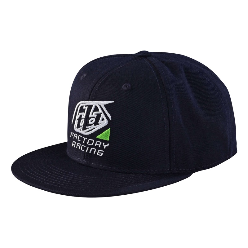 TLD FACTORY RACING SNAPBACK HAT NAVY