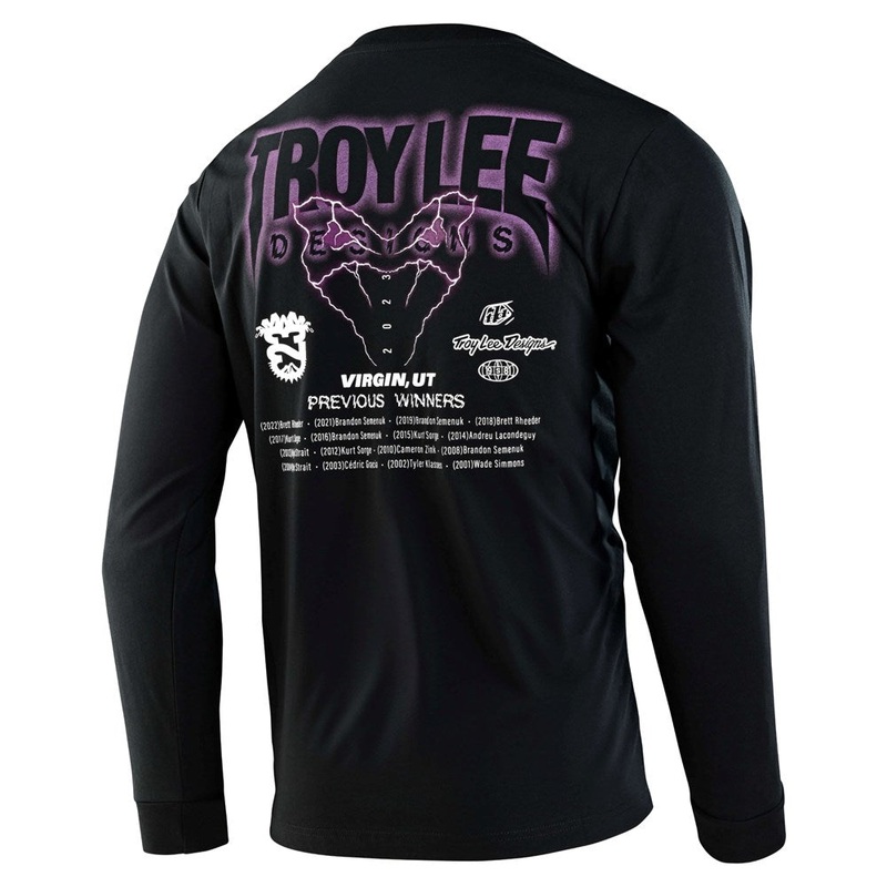 TLD REDBULL RAMPAGE STATIC LONG SLEEVE TEE BLACK