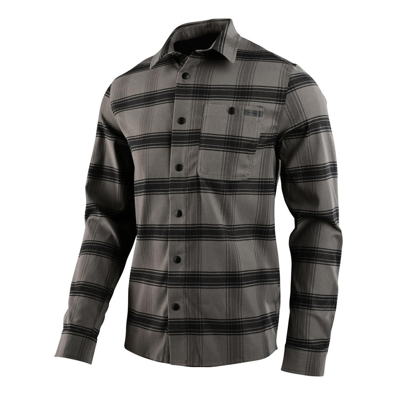 GRIND FLANNEL STRIPE CARBON