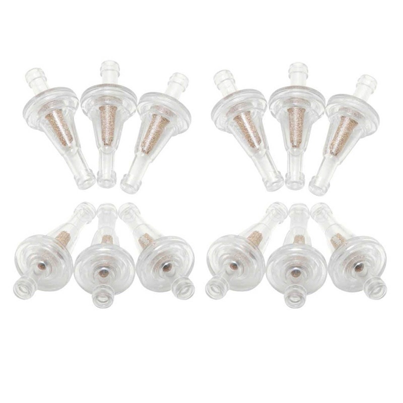 12 Fuel Filters,1/4" Flg,1.25l K81-0220 Card