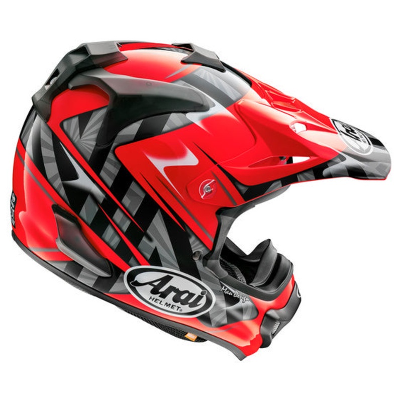 Arai EC VX-PRO 4 - Scoop Red
