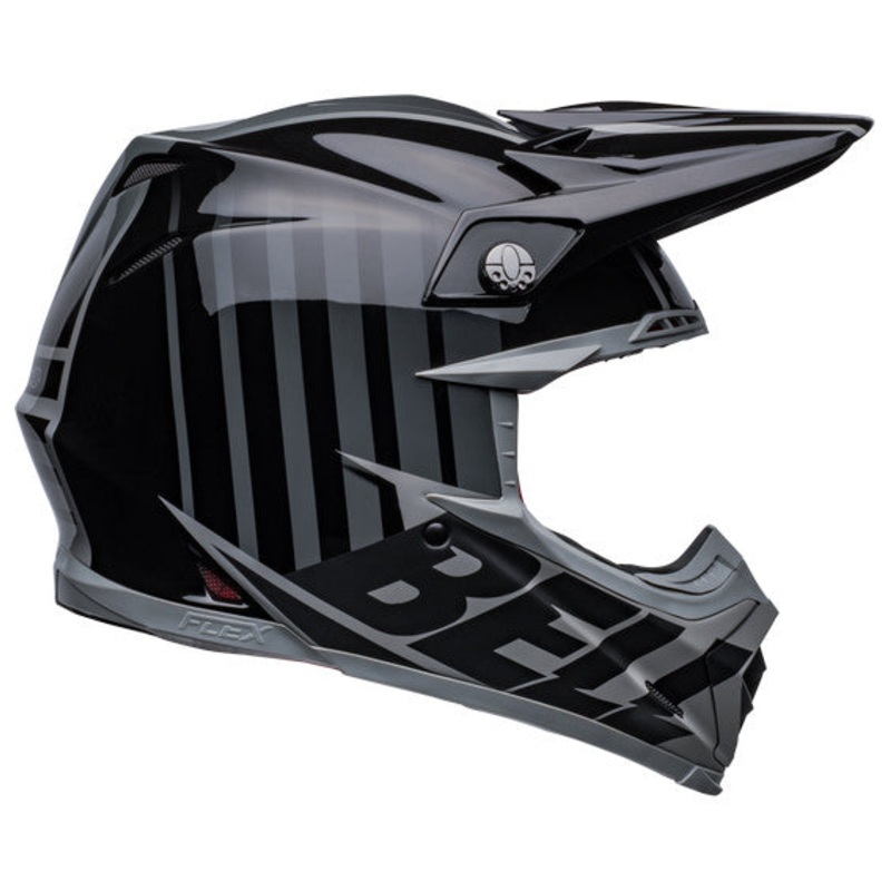 Bell MOTO-9S FLEX Sprint Matte/Gloss Black/Grey