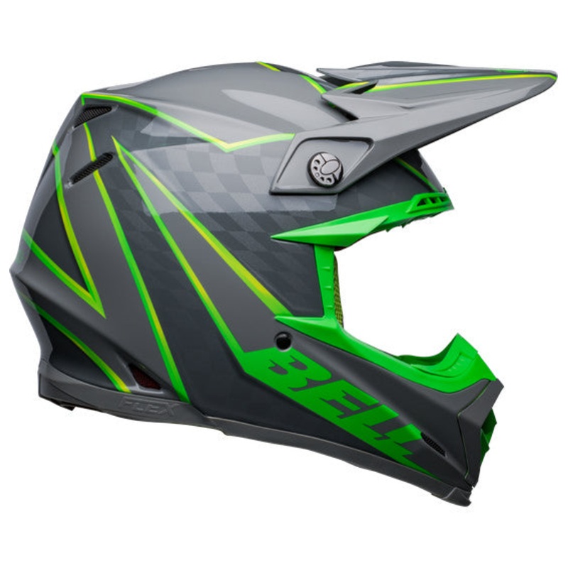 Bell MOTO-9S FLEX Sprite Gloss Grey/Green