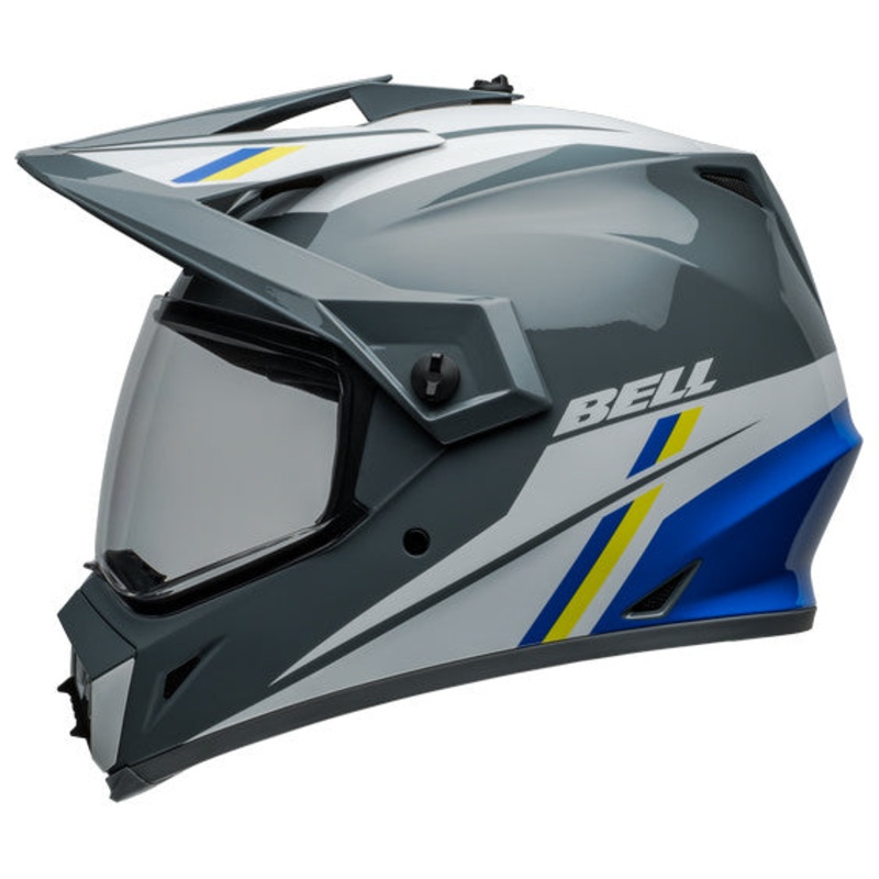 Bell MX-9 ADV MIPS Alpine Gloss Grey/Blue