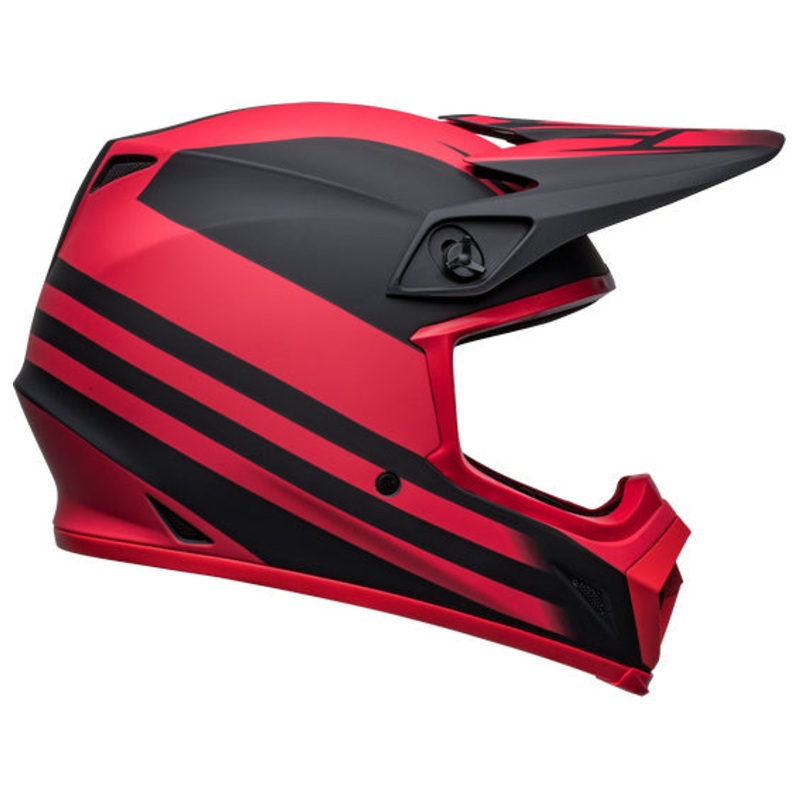 Bell MX-9 MIPS Disrupt Matte Black/Red