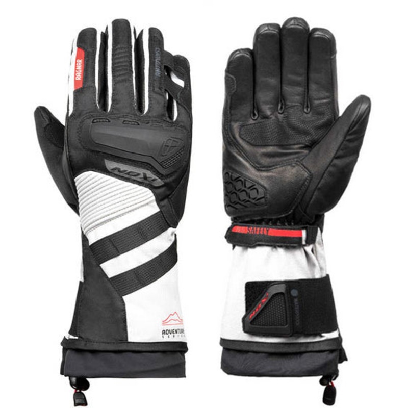 Ixon PRO RAGNAR Glove Blk/Gry/Red - WP Adv/Touring