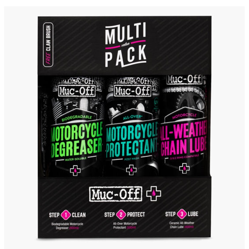 Muc-Off Motorcycle Multi Value Pack