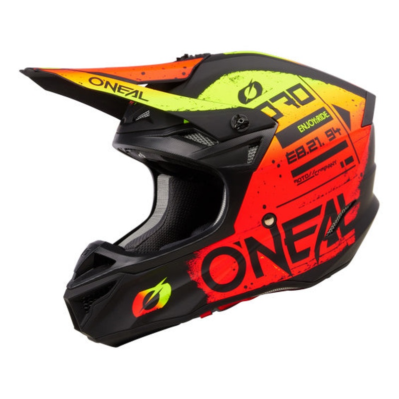 O'Neal 2024 5SRS SCARZ Helmet - Black/Red