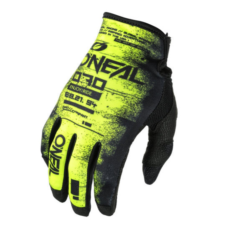 O'Neal 2024 Youth MAYHEM Scarz Glove - Black/Neon