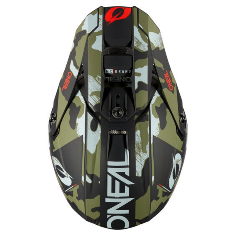 O'Neal 5SRS CAMO Helmet - Black/Green