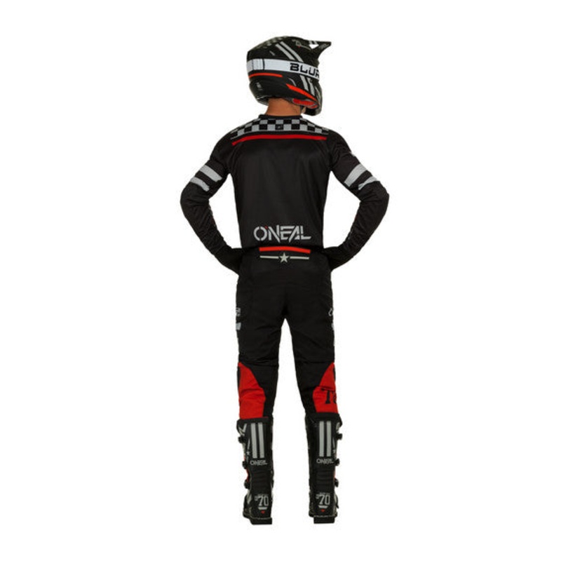 O'Neal Youth ELEMENT Squadron Pant - Black/Grey