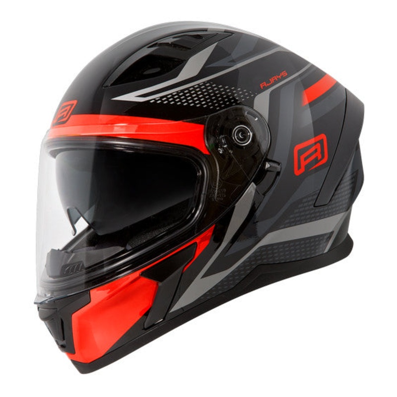 RJAYS APEX III Helmet - IGNITE Blk/Red | Internal Sun-Shield