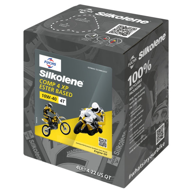 Silkolene COMP 4 XP - Ester Based Semi Synthetic 4 Stroke