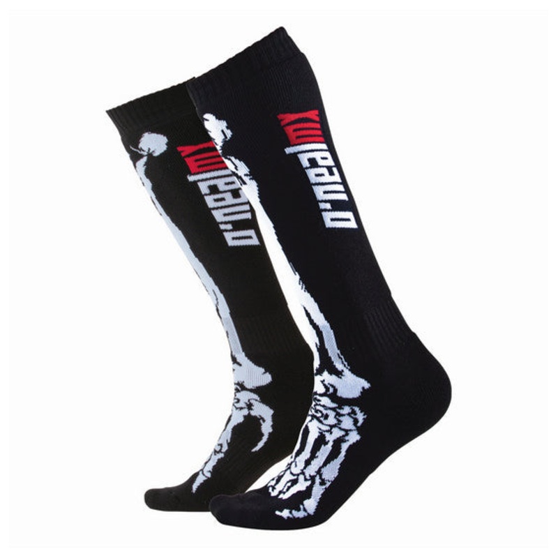 O'Neal Youth PRO MX X-Ray Sock - Black/White