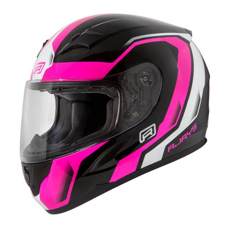 RJAYS GRID Helmet - Gloss Blk/Pink