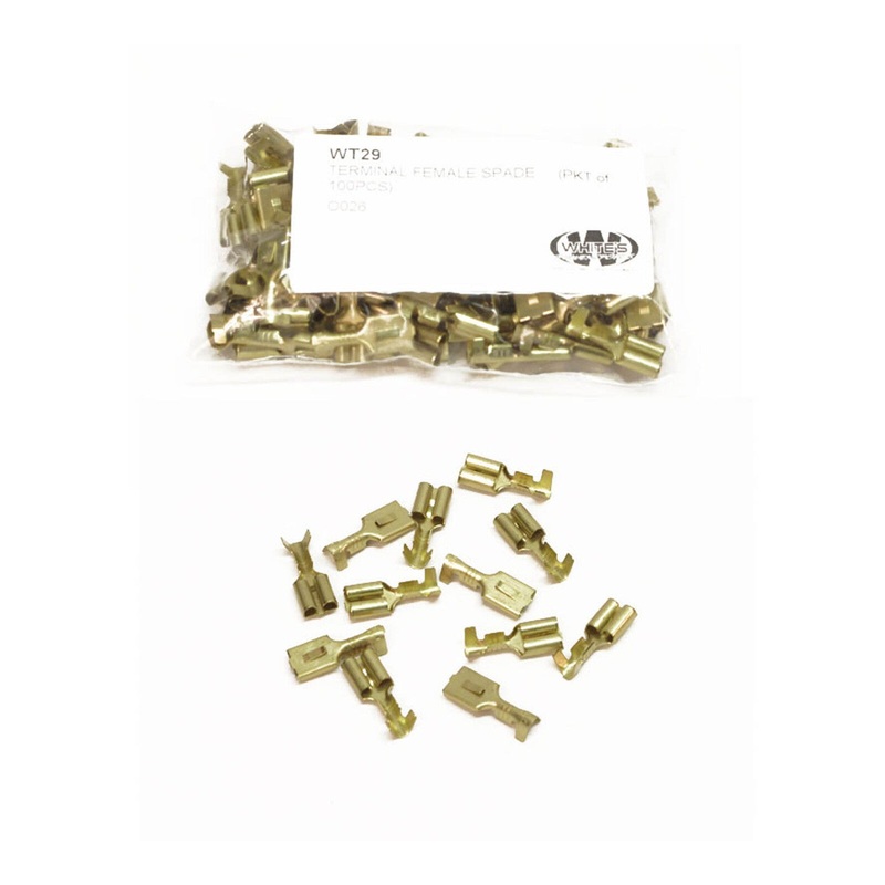 TERMINAL FEMALE SPADE (PKT of 100PCS)