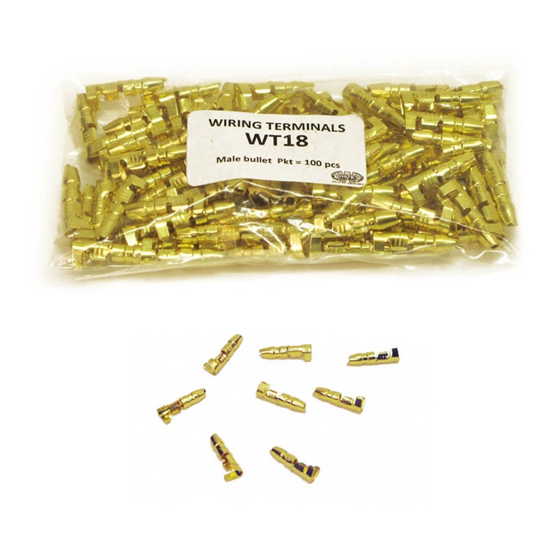TERMINAL MALE BULLET (PKT of 100PCS)