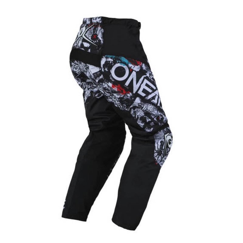 O'Neal 2025 ELEMENT Attack Pant - Black/White