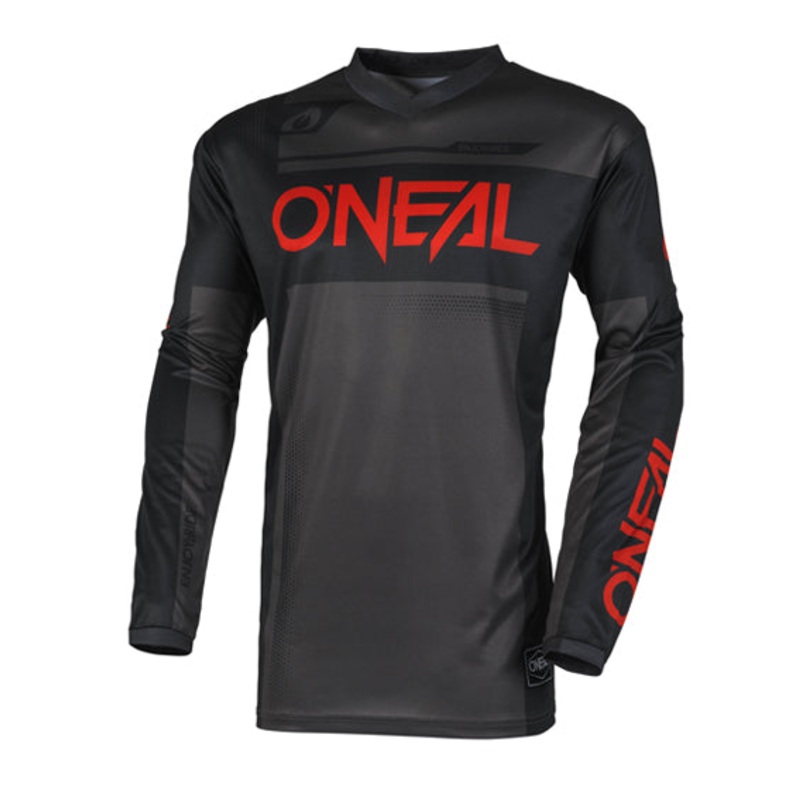 O'Neal 2025 ELEMENT Racewear Jersey - Black/Grey/Red