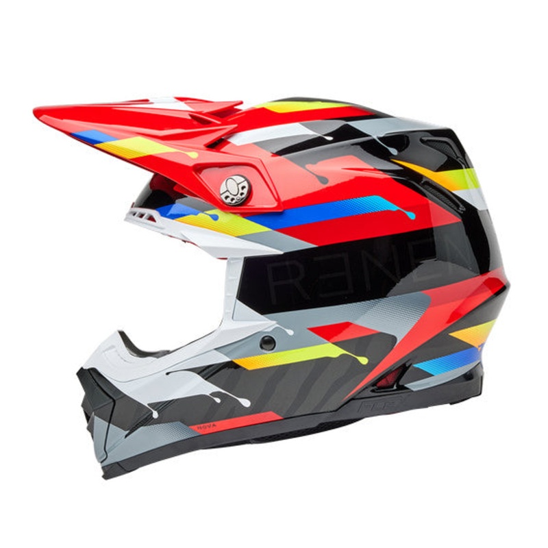 Bell MOTO-9S FLEX Renen Nova Gloss Black/Red
