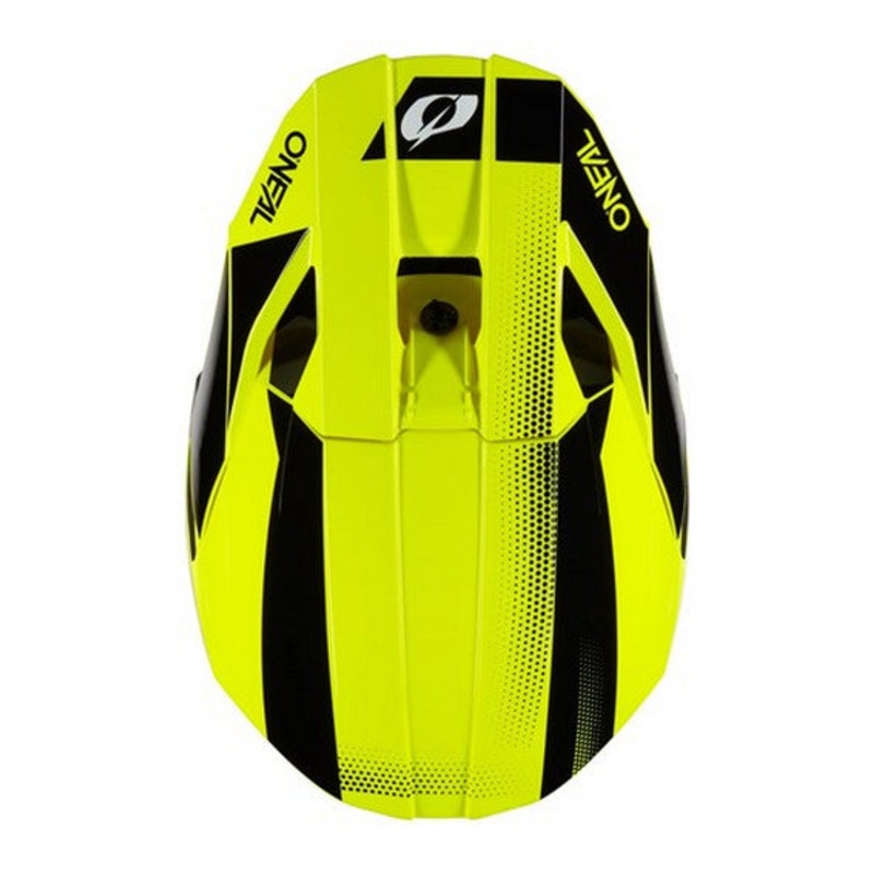 O'Neal 2025 3SRS RACE Helmet - Black/Neon Yellow