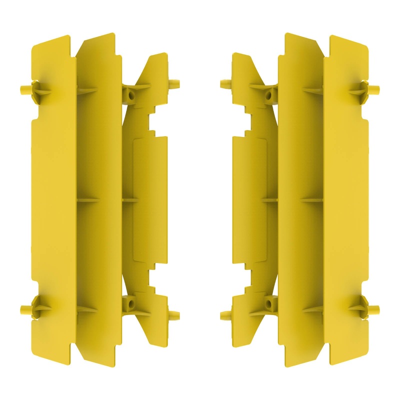 Polisport Radiator Louvers Suzuki RM125 / RM250 / DRZ400 - Yellow